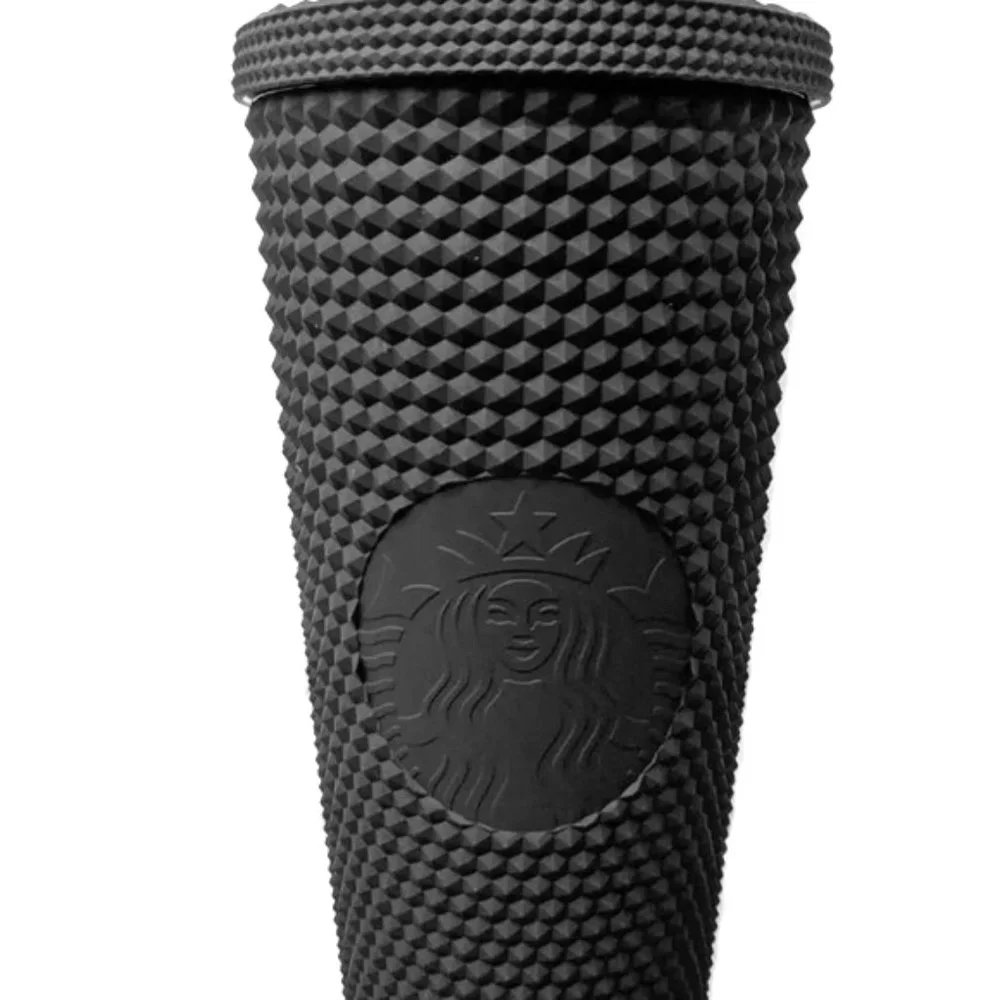 STARBUCKS LIMITED MATTE BLACK STUDDED TUMBLER